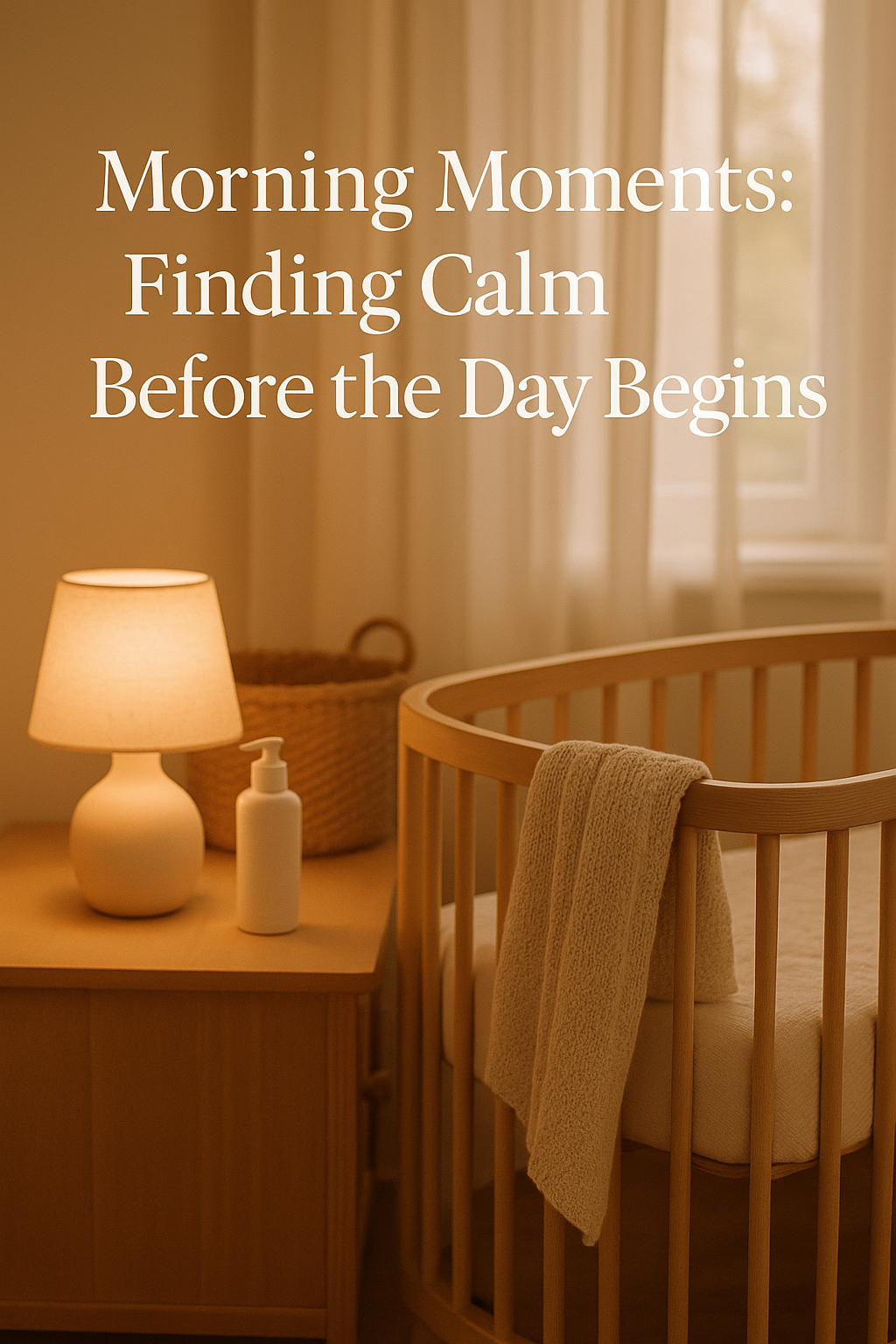 🌤️ 1️⃣ Morning Moments: Finding Calm Before the Day Begins