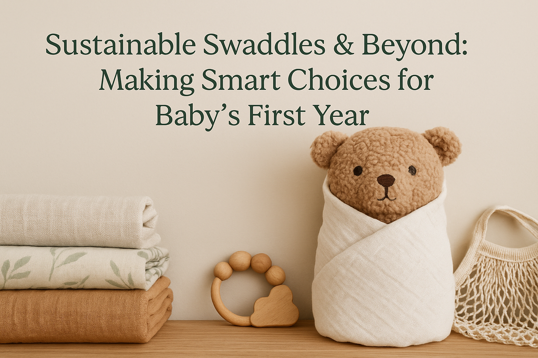 🌿 Sustainable Swaddles & Beyond: Making Smart Choices for Baby’s First Year