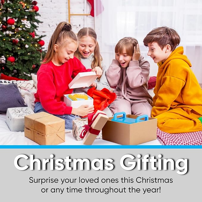Superio Snow Brick Maker Igloo Fort Form Cone Shaper Outdoor Winter Snow Toys Sand Castle Building Kit for Adults and Kids Sandbox, Beach, Sand Toys (Blue, 2)