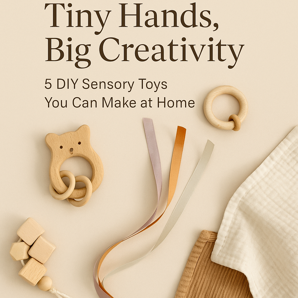 Tiny Hands, Big Creativity: 5 DIY Sensory Toys You Can Make at Home