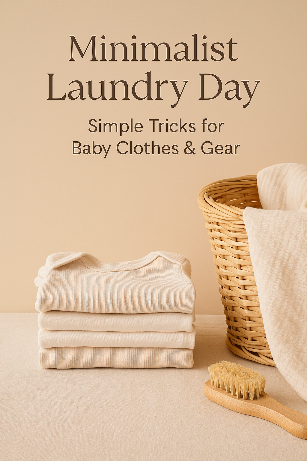 Minimalist Laundry Day: Simple Tricks for Baby Clothes &amp; Gear