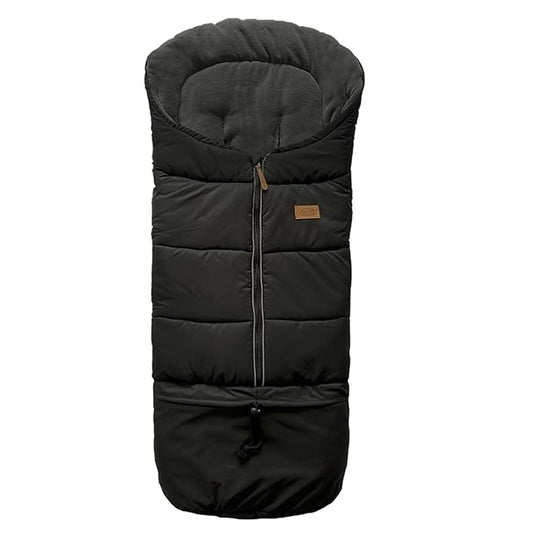 funlife Universal Stroller Bunting Bag for 0-5T with Length Extension,Ultra Soft Waterproof Outdoor Sleeping Bag with Hoodie,Warm Winter Stroller Blanket for Infant Toddler