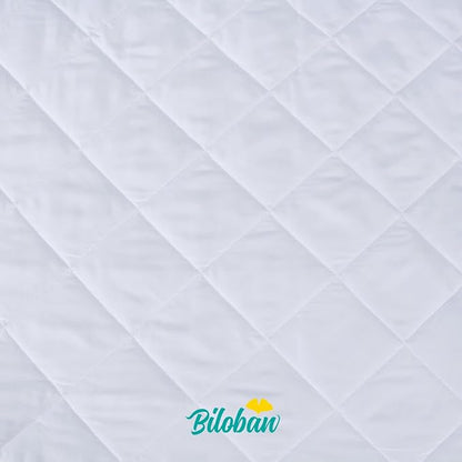 Zippered Crib Mattress Protector - Waterproof Crib Mattress Encasement, Breathable and Absorbent, 6 Sides Fully Encased Cover, 2 Pack, Microfiber