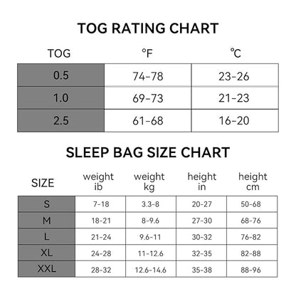 Rayon Made from Bamboo Sleep Sack 0-36 Months 1.0 Tog Ultra Soft Baby Wearable Blanket Toddler Sleeping Sack for Babies (Oat, XL(18-24M))