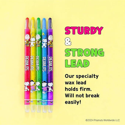 'Peanuts' Crayons 12 Count Color Set