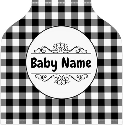 Baby Car Seat Stroller Cover Nursing Cover New Mom Breastfeeding Scarf Soft Stretchy Infant Carrier Cover Car Canopy Coverage