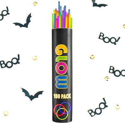 100 8" Crown Glow Light Stick Bracelets WHOLESALE PACK