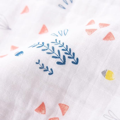 Toddler Sleep Sack for 2-4T Baby, Organic Cotton Wearable Blanket for Boys and Girls 0.5 TOG 2-Way Zipper Soft 4 Layers X-Large Deer