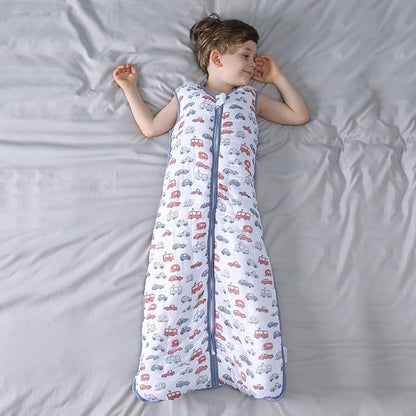 Toddler Sleep Sack, 70% Rayon from Bamboo and 30% Cotton Baby Wearable Blanket Winter 2.5 TOG Sleeping Sacks Warm Car(2-4T)