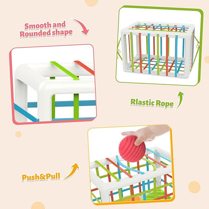 MINGKIDS Bath Toys 12-18 Months,Baby Sensory Fine Motor Skills Developmental Toys,Gifts for 6 9 12 18 Month Age 1 2 3 4 One Two Year Old Boys Girls Kids
