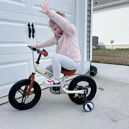 Balance Bike 2 in 1 with Pedals Brake Training Wheels Kickstand Pneumatic tyre,for Kids 2-7 Years Old,Kids Bike 12 14 16 inch