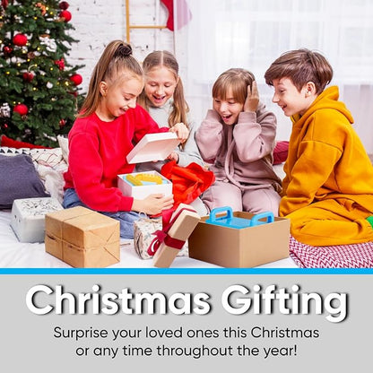 Superio Snow Brick Maker Igloo Fort Crenellated Block Form Outdoor Winter Snow Toys Sand Castle Building Kit for Adults and Kids Sandbox, Beach, Sand Toys (Red, 2)