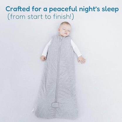 TotAha Toddler Sleep Sack 1.0 TOG for 2T-3T-4T, Soft Wearable Blanket Baby Sleep Bag with 2-Way Safe Zippers,Fluffy Extra Large Sleeping Sacks, Grey