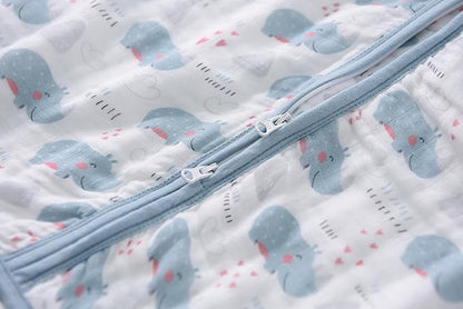 Baby Sleep Sack 2-4 T Boys & Girls Wearable Blanket 100% Organic Cotton 0.5 TOG Toddler Sleeping Sack 2- Way Zipper X-Large
