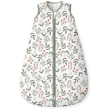 Yoofoss Baby Sleep Sack 12-18 Months, 1.5 Tog Baby Wearable Blanket with 2-Way Zipper, 100% Cotton Organic Fabric Winter Infant Sleeping Sack, Warm Soft Comfy